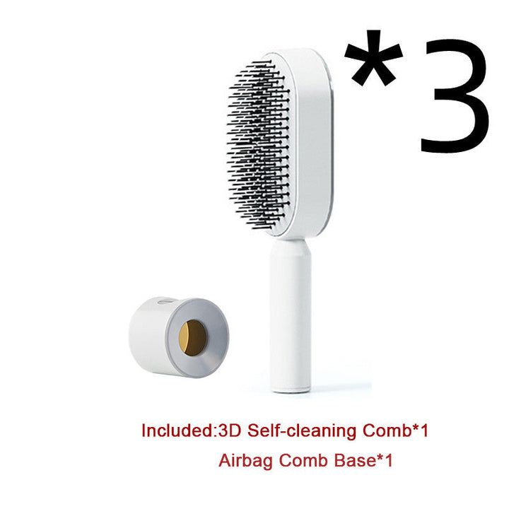 Smart Self-Cleaning Hair Brush