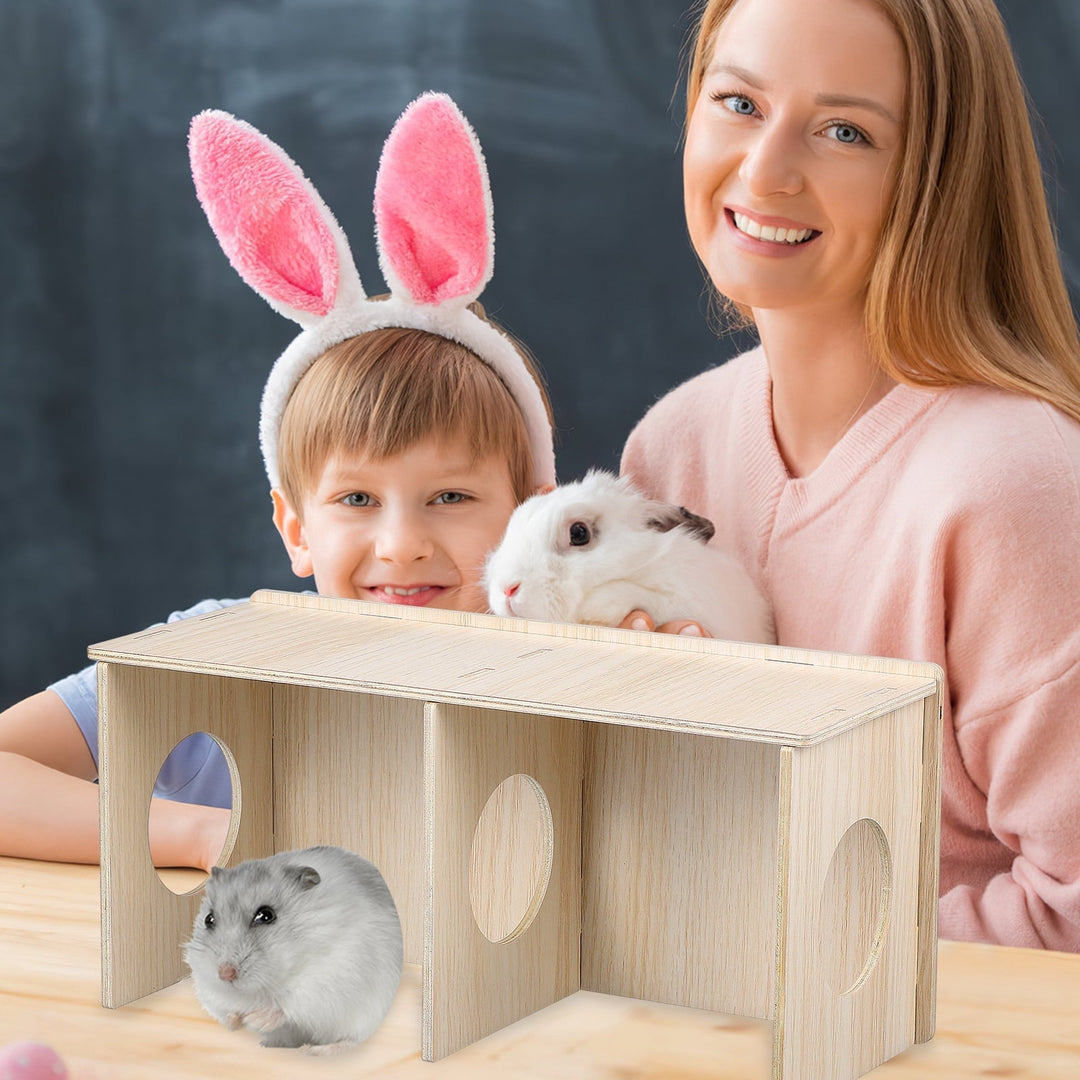 ORDDIART Hamster Hideaway Habitat with Large for Sugar Gliders 1 Set