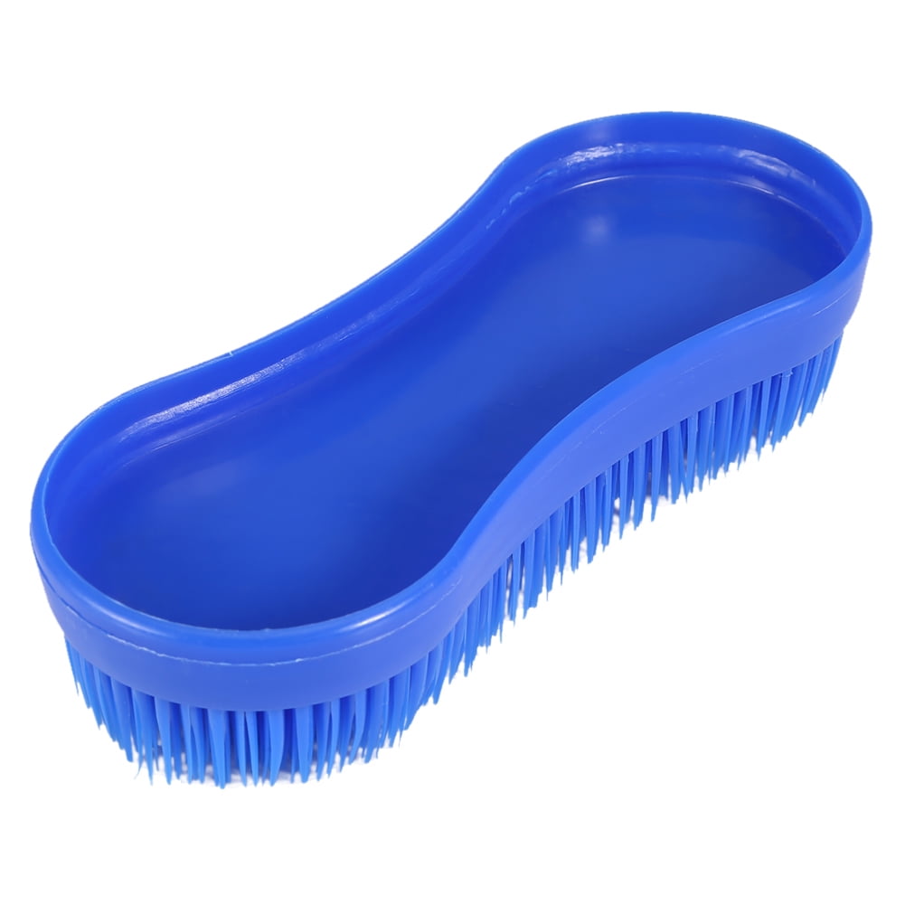 Soft Silicone Horse Grooming Brush, Removes Dead Skin  Keeps Coat , Equestrian Tool