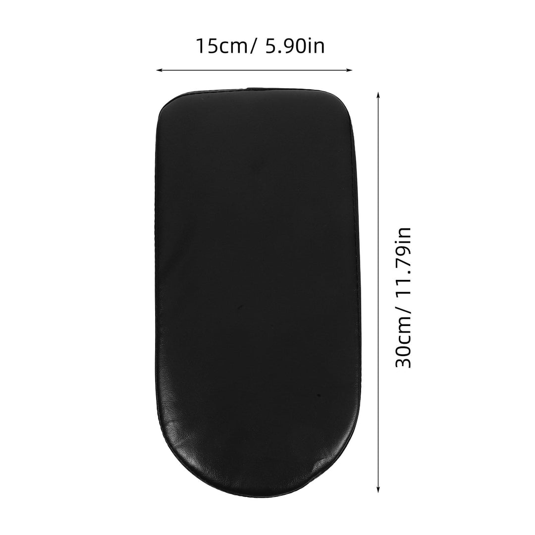 RENACLIPY Barstool Seat Cushions Bike Backseat Cushion Black Stable Installation 1Pcs