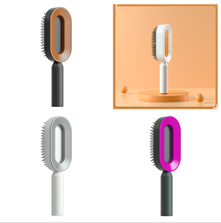 Smart Self-Cleaning Hair Brush