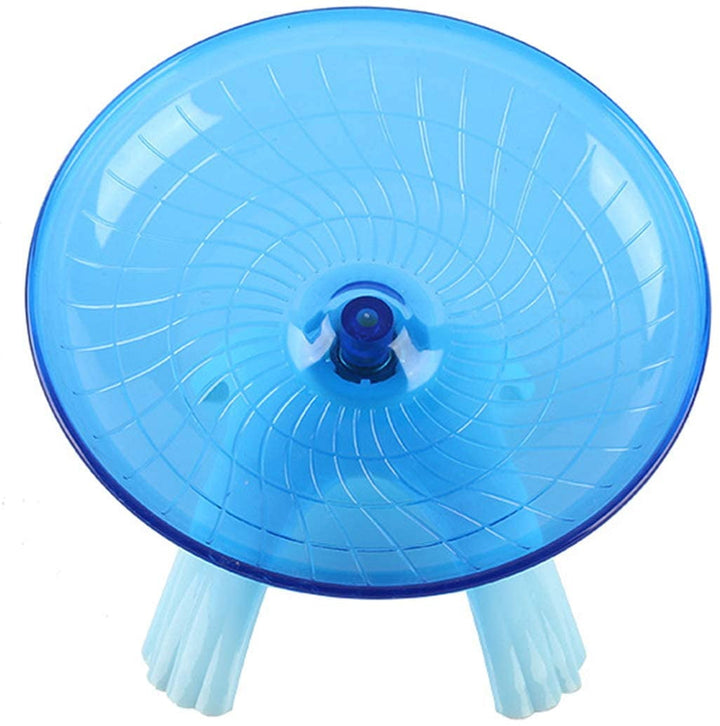 Hamster Flying Saucer Silent Running Exercise Wheel for Gerbil Rat Mouse Hedgehog Small Animals