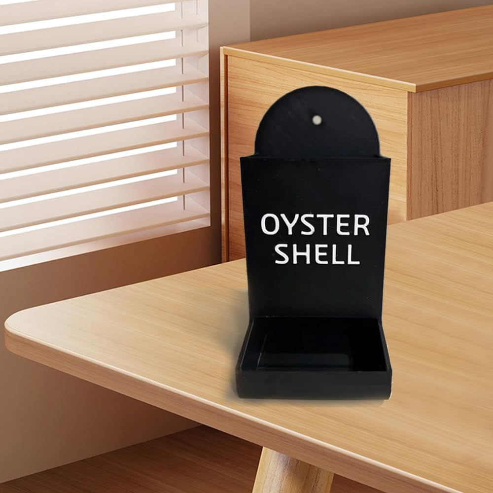 Oyster Shell and Grit Feeder, Hanging Chicken Feeder Trough, Chicken Coop Accessories