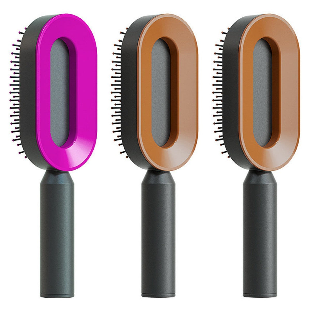 Smart Self-Cleaning Hair Brush