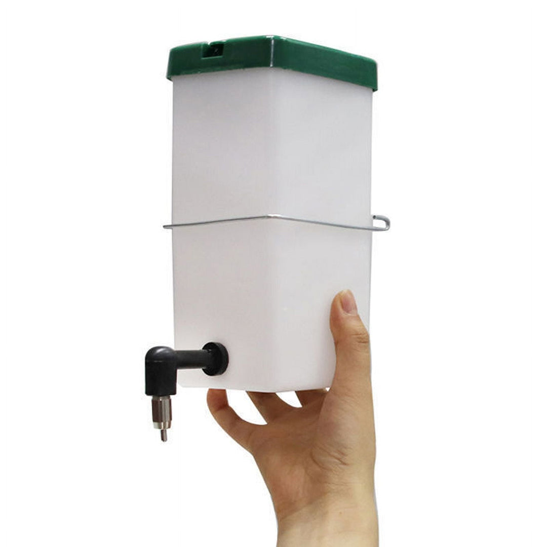 Falleo Clearance Rabbit Water Feeder Leakage Proof Automatic Drop Resistant Stainless Steel Spout Rabbit Drinking Bottle Dispenser 1L