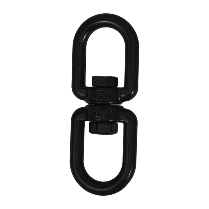 NICEXMAS Swivel Eye Hook Black For Porch Swing Chain Heavy Duty 1Pcs