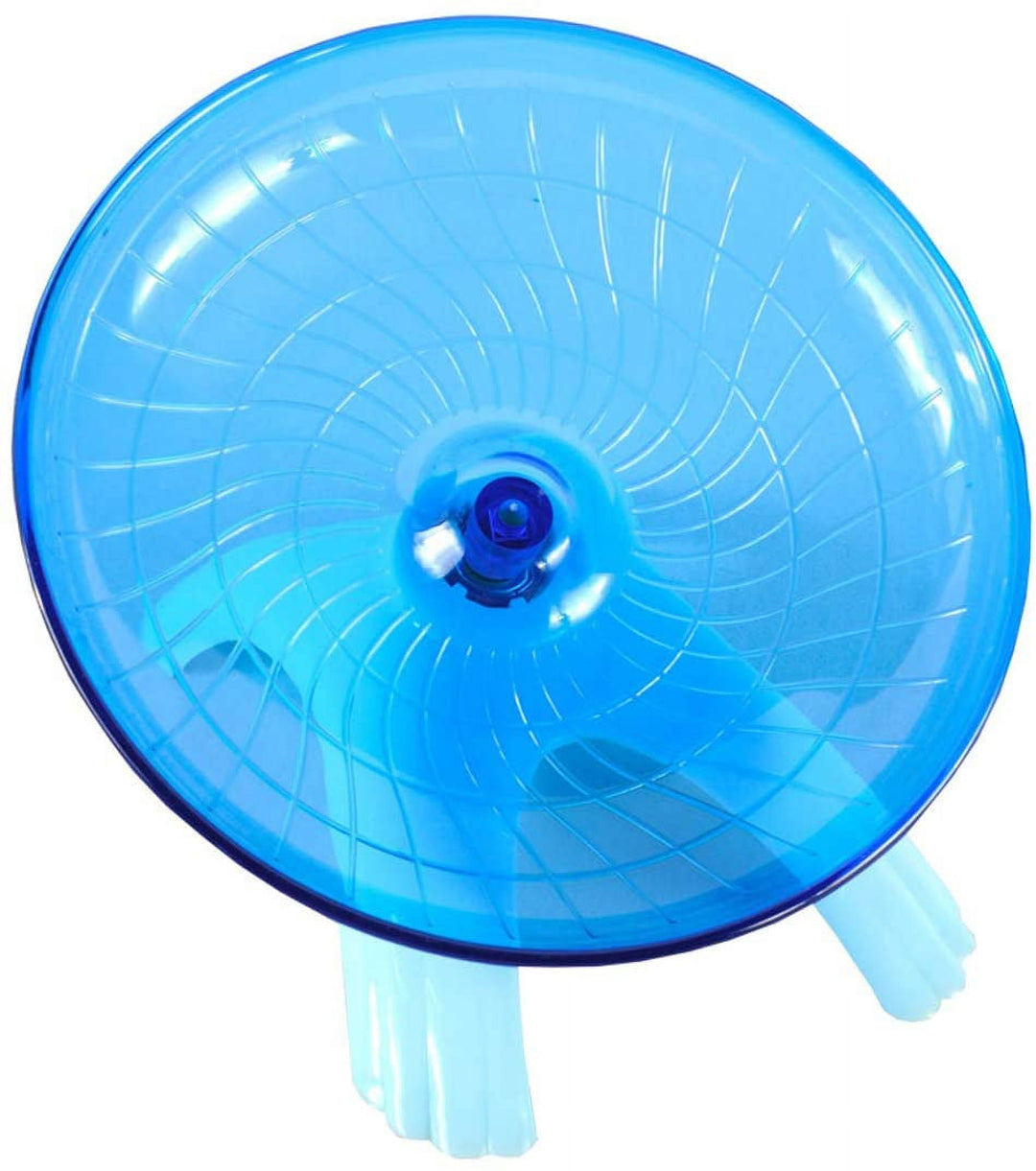 Hamster Flying Saucer Silent Running Exercise Wheel for Gerbil Rat Mouse Hedgehog Small Animals