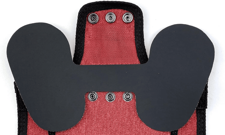 Medium-Large Chicken Saddle with Adjustable Straps, Chicken Apron, Poultry Saver, Pet Supplies, Including Shoulder Cover (Burgundy)