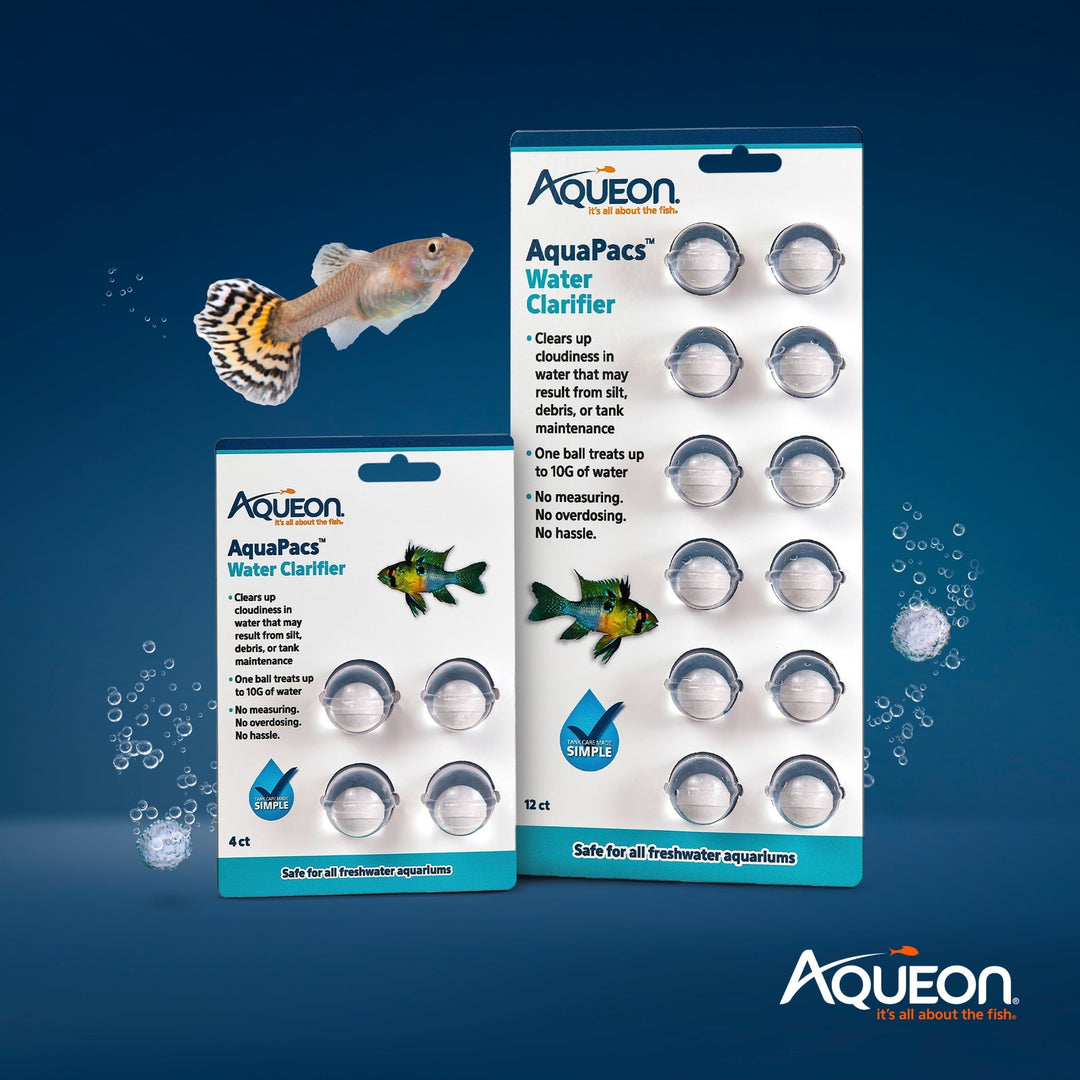 Aqueon AquaPacs Water Clarifier 4-Pack