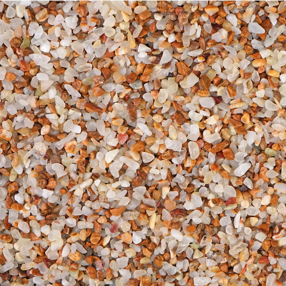 SOPOTUTU Freshwater Aquarium Sand 1Pack Natural Gravel-like Substrate for Fish Tank and Vases
