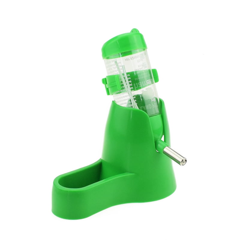 3 in 1 Hamster Hanging Water Bottle Pet Auto Dispenser with Base for Dwarf Hamster Mouse Rat Hedgehog