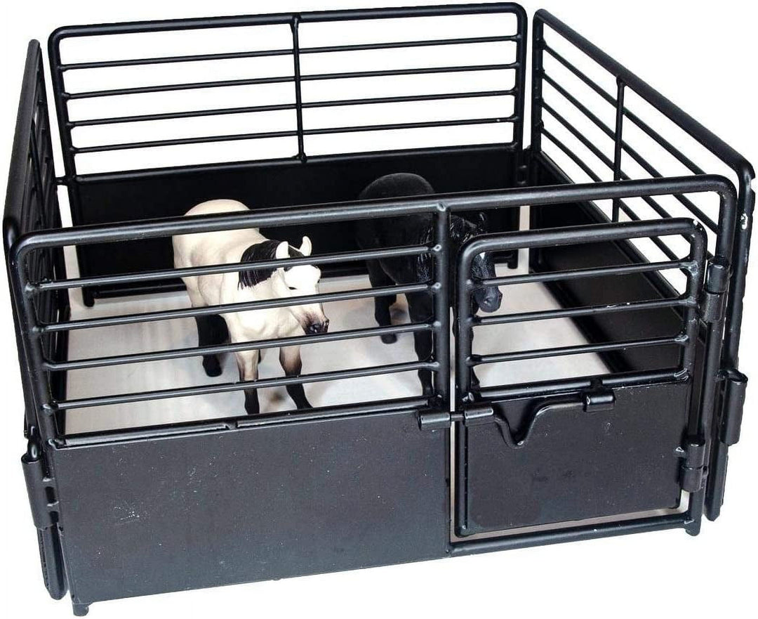 Little Buster Toys Brown Priefert Horse Stall - Perfect for stalling Your Favorite Quarter Horse