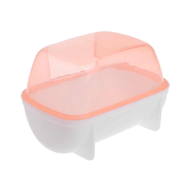 CIYISON Cute Dwarf Hamster Bathroom Chinchilla Sauna Room Plastic Sand Bath House for Ferret Hedgehog Squirrel Small