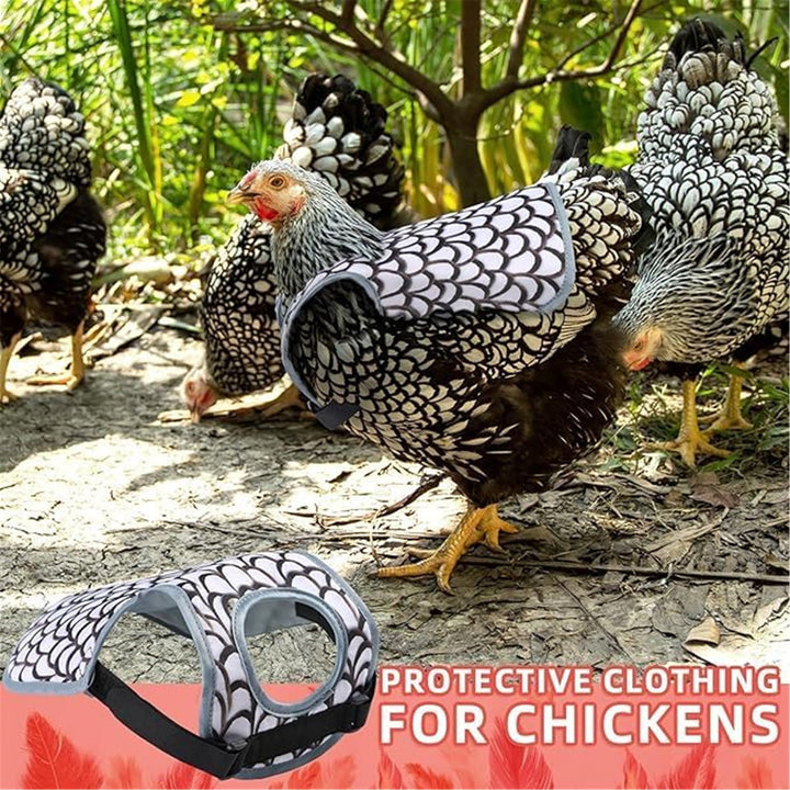 UOSIA 2Pcs Chicken Saddles for hens, Chicken Apron Back Protector for Hens