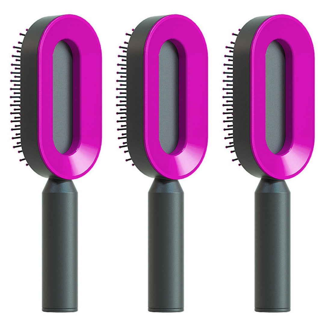 Smart Self-Cleaning Hair Brush
