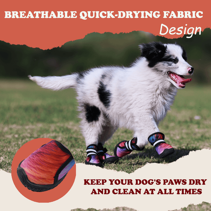 Furmate Dog Shoes for Smal Medium Large Dogs