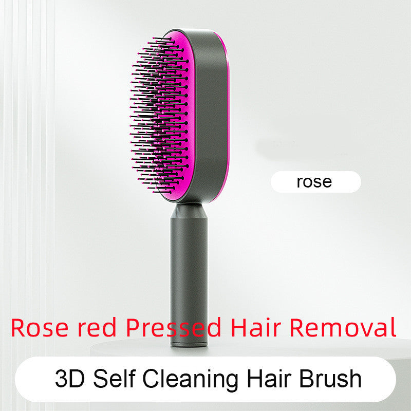 Smart Self-Cleaning Hair Brush