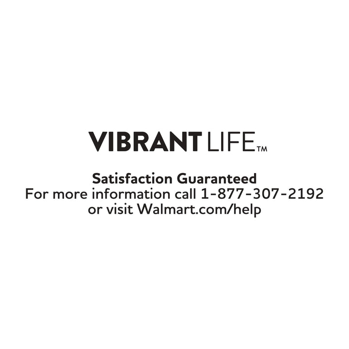 Vibrant Life Bed for Dogs, Gusseted Mat, Removable & Washable Cover, Tan Plaid, 42" x 32"
