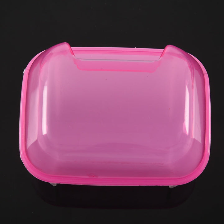 2 Pcs Hamster Supplies: 1 Pcs Pink White Small Hamster Bathing Sand Cage Pet Bathroom 10 X 7 X 7Cm & Pet Jogging Hamster Mouse Mice Small Exercise Toy Running Spinner Sports Wheel