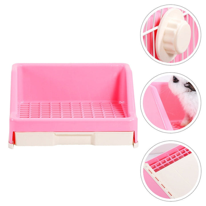 Pet Corner Litter Box for Rabbit, Guinea Pig, Rat, Ferret, Hamster