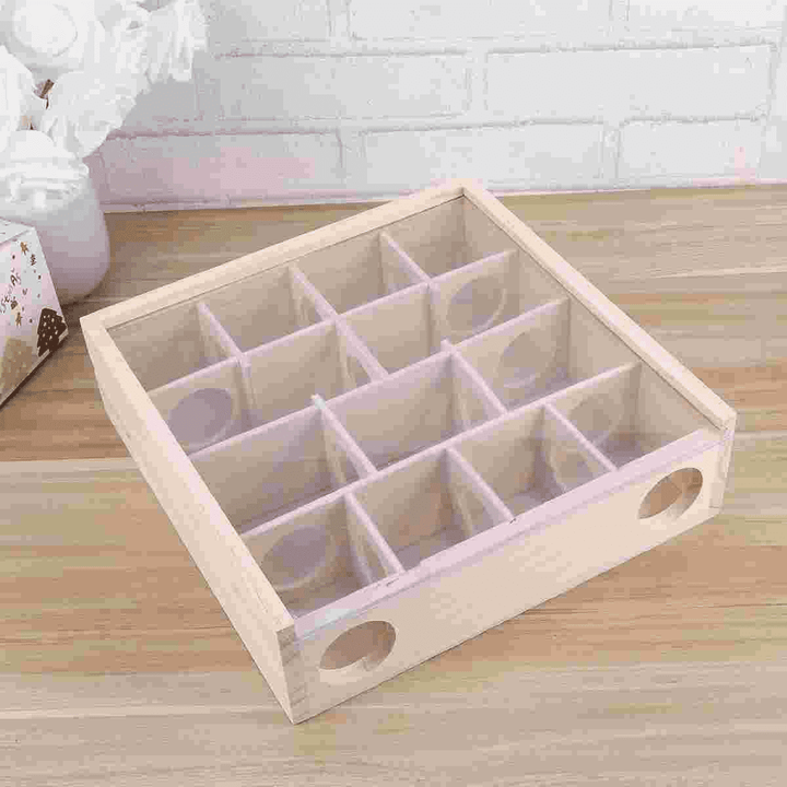 Wooden Maze Tunnel Toy with Glass Cover Small Pet Animals Activity Hamster Play Toys Maze Tunnel Rat Mouse Wooden Funny Toy