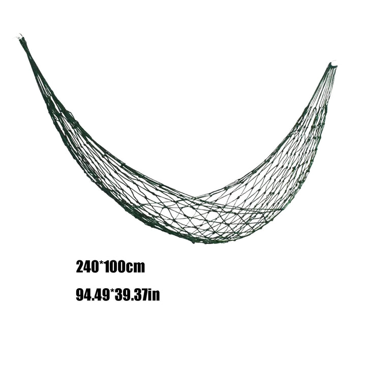 Travel Hammock, Portable Outdoor Hammock for Camping and Hiking, Durable Nylon Sleeping Bed for Garden, Beach, and Backyard Relaxation, Lightweight Easy Setup