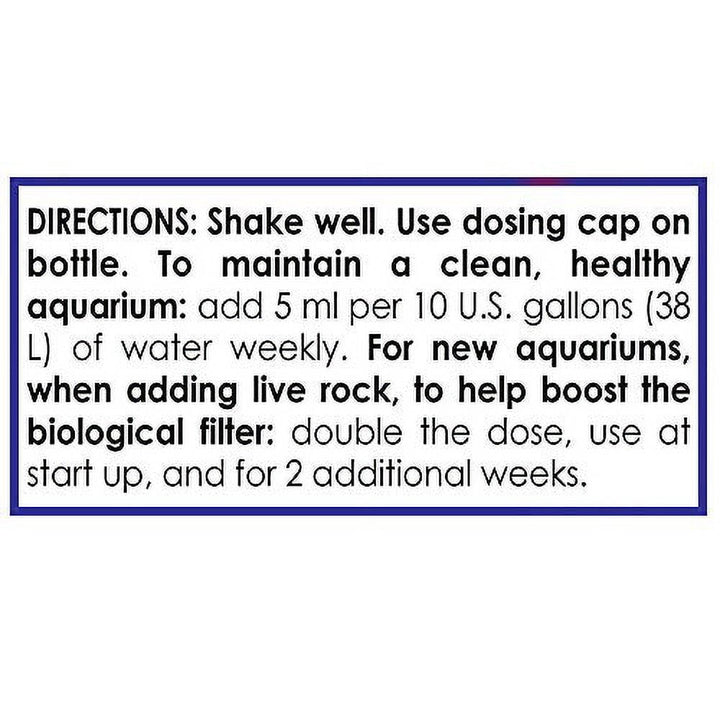 API Marine Stress Zyme Saltwater Aquarium Cleaning Solution 16-Ounce Bottle