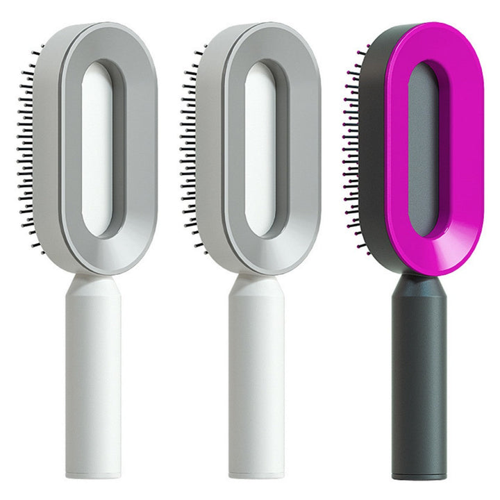 Smart Self-Cleaning Hair Brush