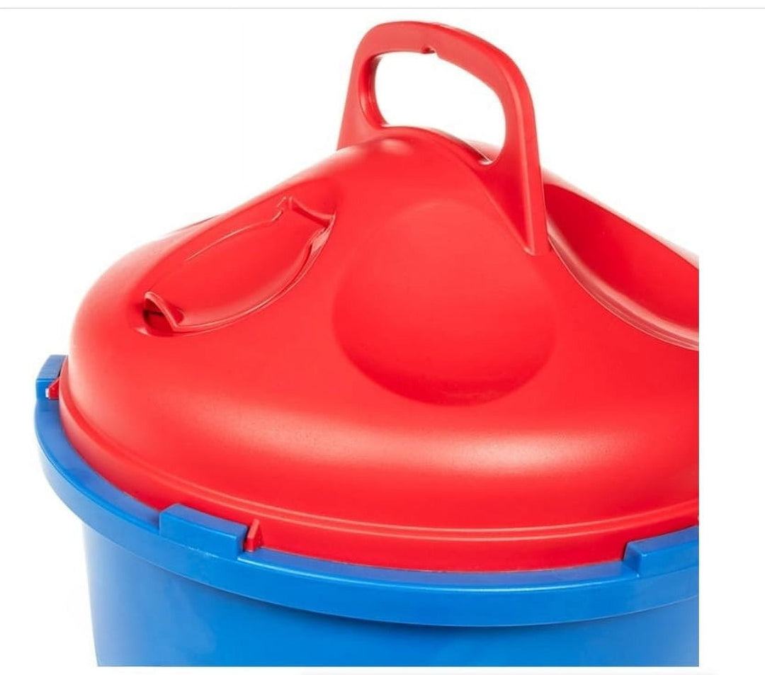 All-Season Heated Poultry Waterer for Chickens and Ducks - 3 Gallon