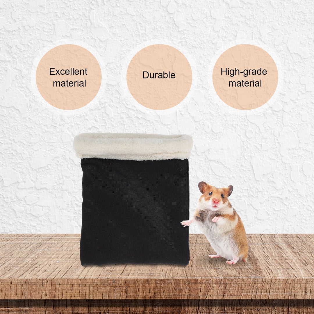 Toyandona Sleep Sack Bed for Rabbits and Hamsters Wrap Blanket Sleeping Bag Small Pet Nest Random Color