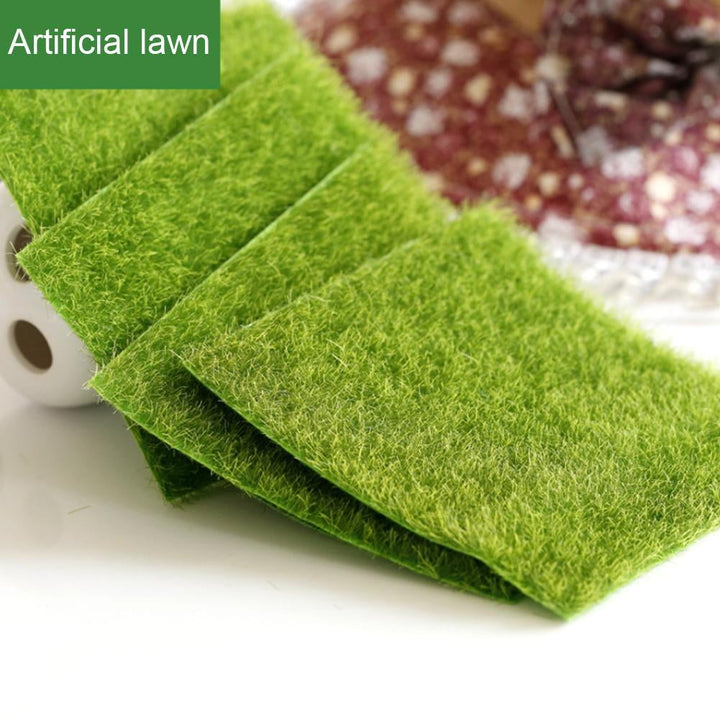 Artificial Fish Tank Plant Landscap Water Aquatic Aquarium 2022 Grass Lawn X9C4