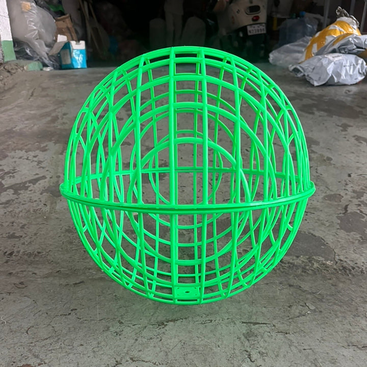 Simple Movable Chicken Coop, Chicken Ball Cage Rolling Orb Mobile Poultry Enclosure Round , Prevents Dog Bites Horse Trampling D