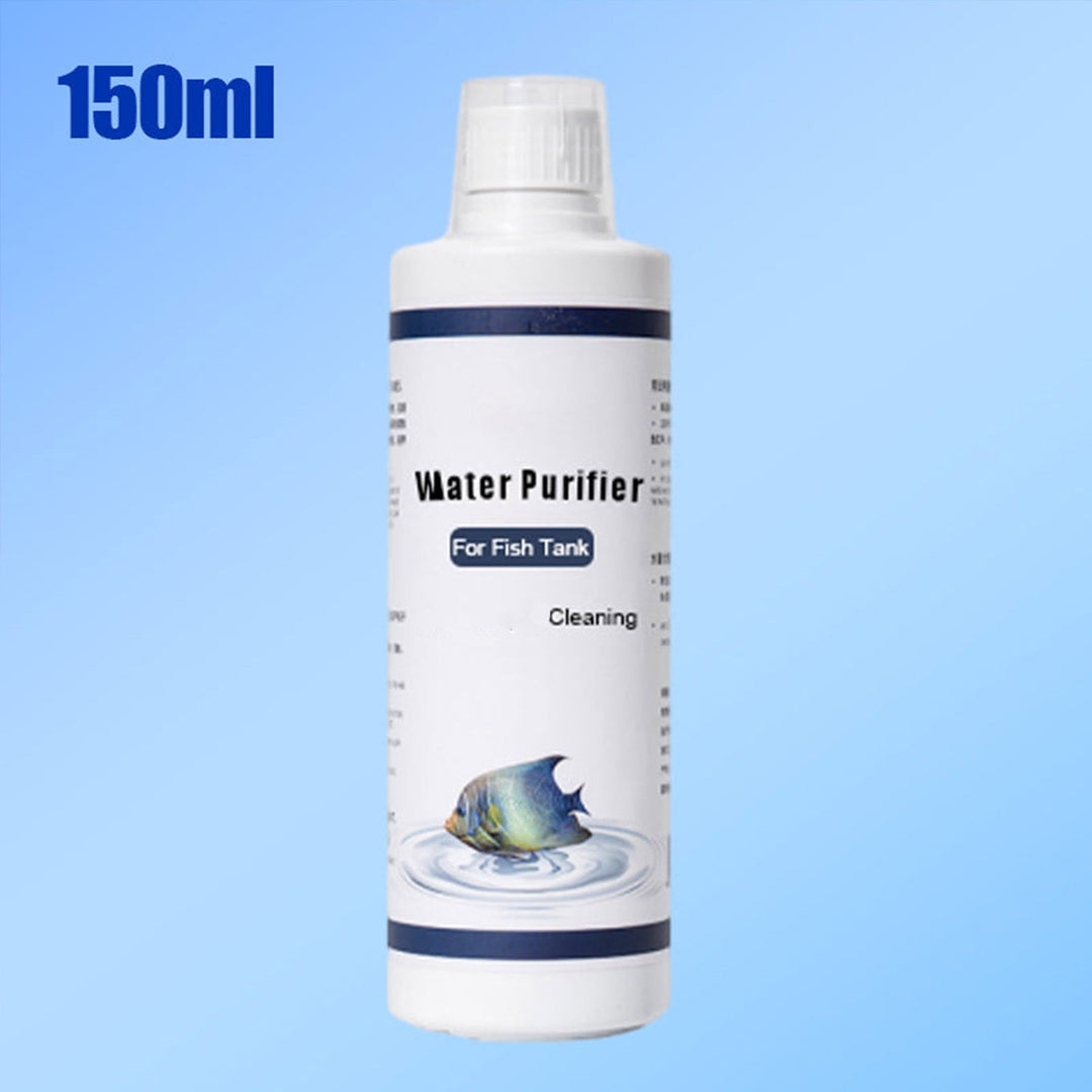 Today's Deals! Water Purifier Freshwater Aquarium Fish Tank Water Clarifier, Cleaning Agent, Water Quality Purifier, Cleaning Cloudy Water, Water Clarifying Agent Flocculant (150 ml)