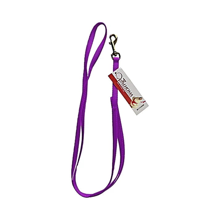 Original Valhoma Chicken Combo Pullet Harness with 4 Feet Leash Purple, XS