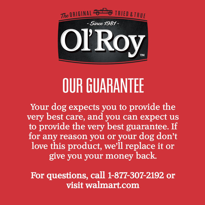 Ol' Roy Semi Moist Steak Flavor Dog Food, 4.5 lb, 12 Pouches