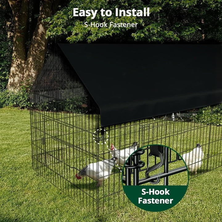 For Large Chicken Coop Cover 57x43in Waterproof Oxford Shade Cloth Protection