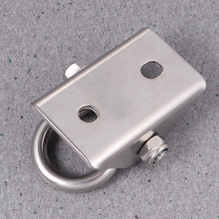 LOLIPPYY Stainless Steel Swivel Hook for Hammock Swing Chair Home Use Silver 360 Degree Rotation Without Twisting 1 Set