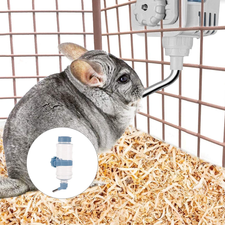 Automatic Rabbit Chinchilla Waterer Hanging Small Water Bottle Bowl