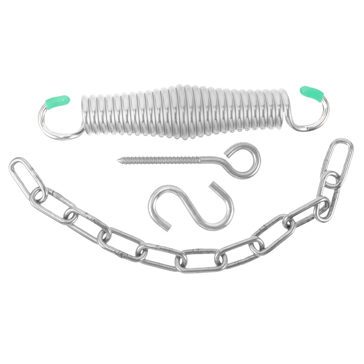Nestingho 1Set Galvanized Iron Hammock Spring Kit For Hanging Chairs Plants Punching Bags Outdoor Supply Swing Fixing