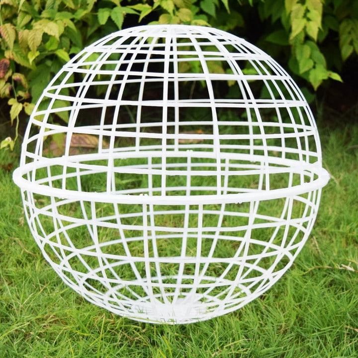 Free-Range Chicken Cage | Plastic Spherical Movable Coop for Chickens Rabbits | Rolling Round Enclosure | Spacious with Perches | Predator-Proof Mesh | Easy Clean | Outdoor Use | 1 Pack