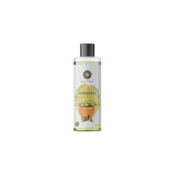 Hair Treatment Oil with Red Onion, blends of Black Seed, Pure Argan, Sandalwood & Rose - 200 Ml/6.7 fl oz