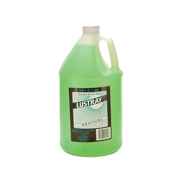 Clubman Lustray Menthol Face & Scalp Rub, Refreshing Formula for Cooling Sensation and Invigorating Care, Ideal Post-Shave Use, 1 Gal, 1-Pack