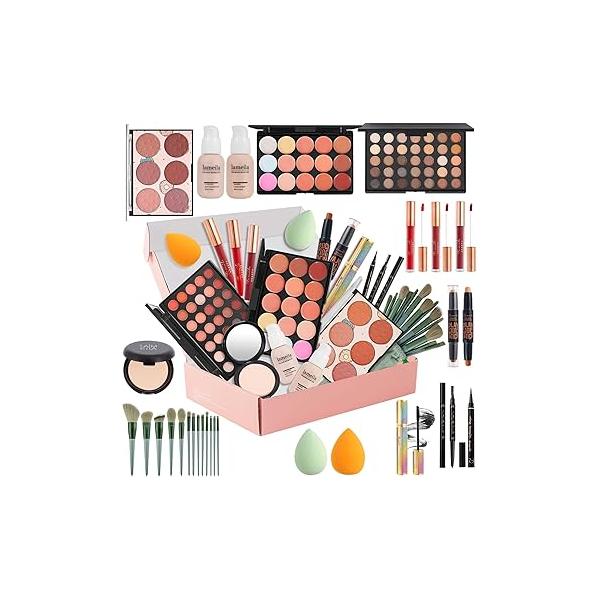 Makeup Kit for Women Full Kit,Multipurpose Women's Cosmetics Set,Beginners and Professionals Alike,Makeup Gift Set