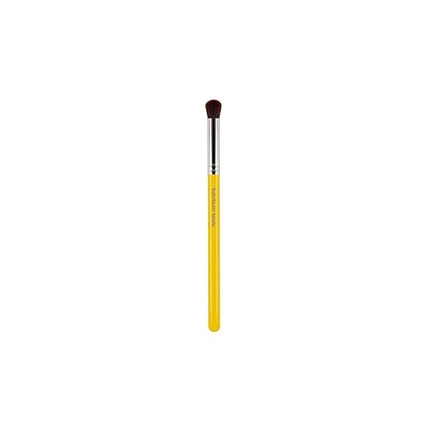 Bdellium Tools Professional Makeup Brush - Studio Series 767 Round Dome Blender With Soft Synthetic Fibers, For Blending & Smoothing (Yellow, 1pc)