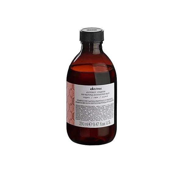 Davines Alchemic Shampoo, Safe Cleansing for Color Treated Hair, 6 Vibrant Shades To Illuminiate And Intensify