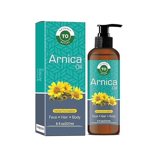 Arnica Hair Oil - 8 floz/237ml