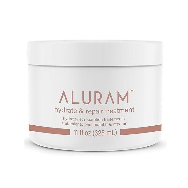 Aluram Hydrate & Repair Hair Treatment, Intense Moisture Infusion, Clean Hydration Boost for All Types,11 Fl Oz