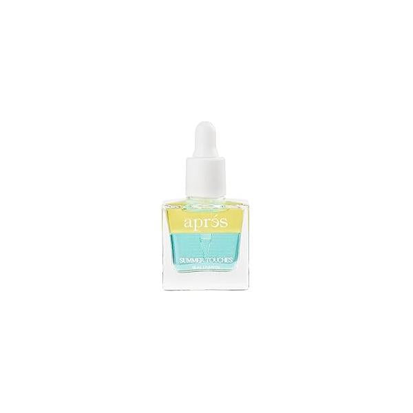 Apres Light & Shadow Cuticle Serum, Nourishing Blend of Almond and Jojoba Oil, Vitamin B Turmeric, Repair Oil 15 mL (15 ml, Summer Touches (Orange, Violet, Cedar))