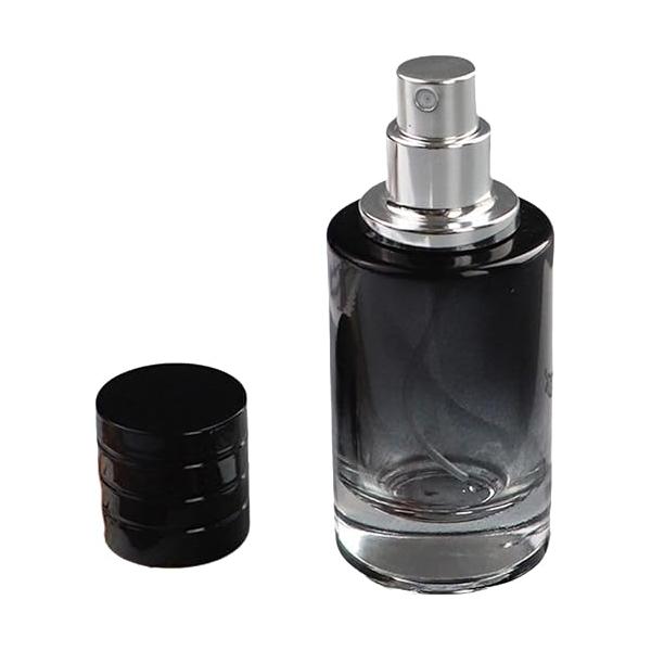 1pc Black Perfume Atomizer Portable,High-Grade Gradient Glass Spray,30ml Refillable Small Bottle Travel Cosmetics Outdoor Dispensing Mini Spray Bottle,Spray Bottles Containers