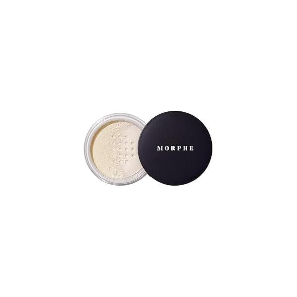 Morphe Bake & Set Setting Powder - Lightweight, Talc-Free Finishing for Face Makeup with a Soft, Natural Finish Minimizes Shine Up to 24HR Banana (0.31 oz)